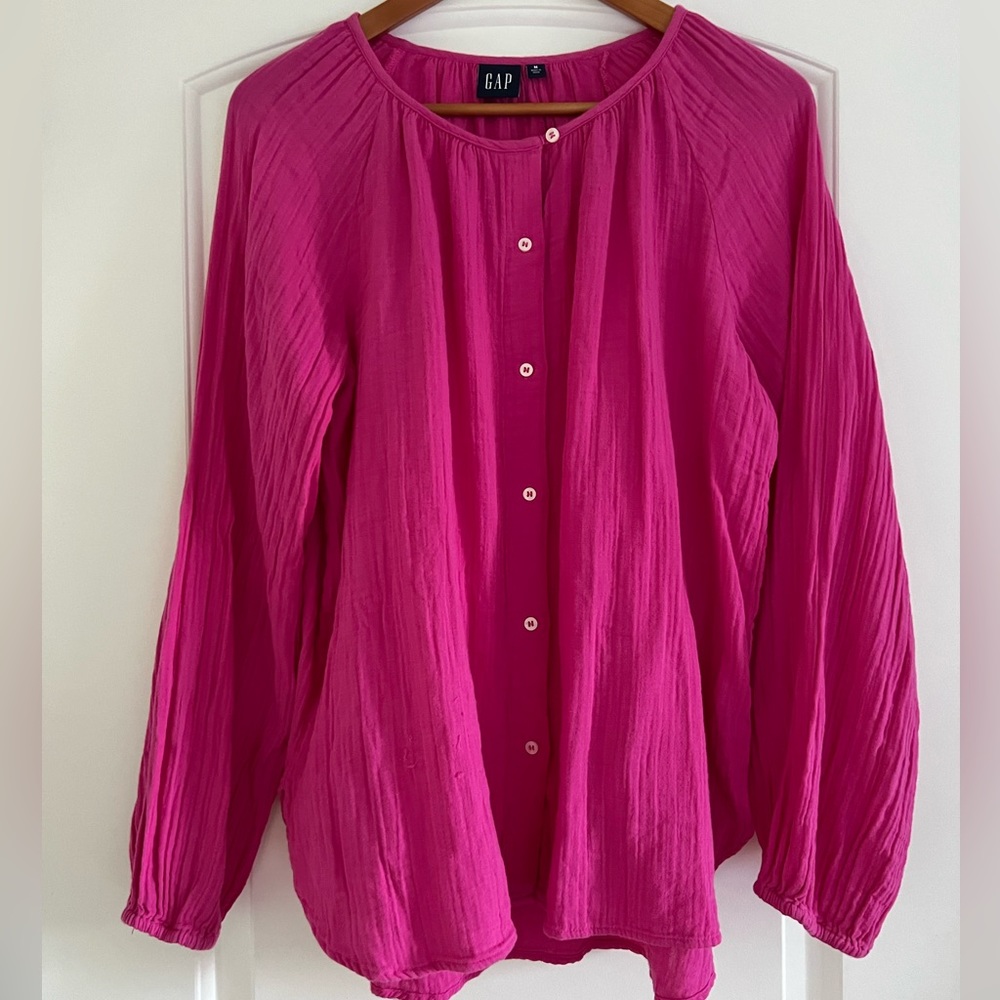 Gap gauze shirt